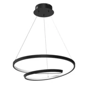 LED luster na sajli LUCERO LED/48W/230V crna