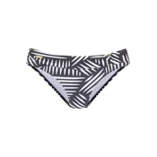 LASCANA Bikini hlačke antracit/bela