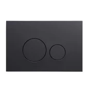 Tipka RIMMAR ZERO, round, mat crna