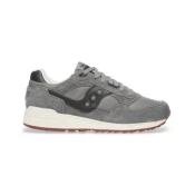 Saucony za moške. S70665-71 Shadow 5000 sivi usnjeni čevlji (44), Ravna stran, Čipke, Priložnostno, Siva