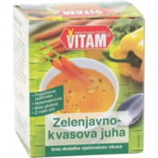 Zelenjavno-kvasova juha, 150 g