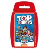 shumee ZMAGOVALNE POTEZE Igra s kartami Top Trumps Paw Patrol v večbarvni barvi