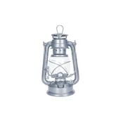 Brilagi - petrolejska lampa LANTERN, 24,5 cm, srebrna