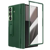 AVIZAR Celotno ohišje za Samsung Galaxy Z Fold 7 s kaljenim steklom in stojalom, Zelena, (5000017019)