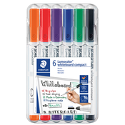 Staedtler Markerji za belo tablo STAEDTLER Lumocolor, škatla za 6 kosov, (21655545)