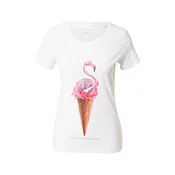 EINSTEIN & NEWTON Majica Flamingo Ice, bela