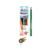 Toy Color Jumbo lesene barvice (6 barvic, 5mm mina)