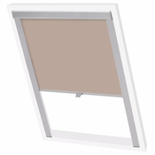 Greatstore Senčilo za zatemnitev okna bež C02