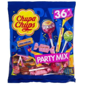 Chupa Chups Party Mix lizike in mešana karamela z okusom sadja 36 kosov 400g