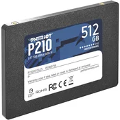 Patriot SSD 2.5 SATA 3 512 GB P210 520 MB/s/ 430 MB/s P210S512G25