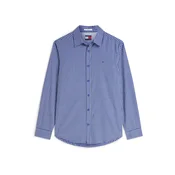 Tommy Jeans Srajca  kobalt modra / črna / bela