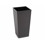 eoshop Pokrov za cvetlični lonec PHINESIA RATAN plastika 25x25x47cm