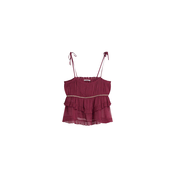 Bershka Top burgund