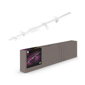 Philips - SET 4xLED Zatemnitvena svetilka za tračni sistem Hue LED/20,8W/230V