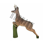 Eleven Target 3D Leaping Deer with Insert Horns