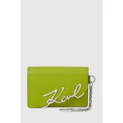 Usnjena denarnica Karl Lagerfeld K/SIGNATURE