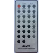 General SANYO RB-MCR30 - compatible General-branded remote control