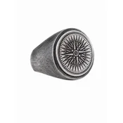 REYTEL Prstan COMPASS ROSE srebrna