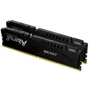 Kingston 32GB 5600MT/s DDR5 CL40 DIMM (Kit of 2) FURY Beast Black XMP pomnilnik