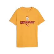 PUMA Galatasaray S.K. ftblCulture Tee Youth, Age, Summer Sunset/Dark Cherry, 9-10Y