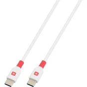 USB kabel, USB-C na USB-C, 1,2 m, 100 W, SKROSS, bijeli SKCA0019C-C120CN