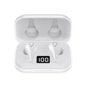 LENOVO LP3 bluetooth STEREO slušalice, v5.0, TWS, mikrofon, preporučljivo za slušanje glazbe + torbica za punjenje, bijele