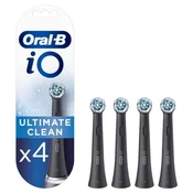 Oral-B iO Ultimate Clean zamenske glave za elektricnu cetkicu, 4 kom, crna