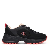 Calvin Klein Superge Hike Runner Lace Up Su Mesh Wmn HW0HW03440 Črna