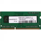 8 GB DDR3L/1600 SO-DIMM Innovation IT , 1.35V, CL11, PC3L-12800S, HYNIX