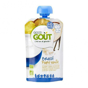 DOBRI PROTIN BIO Jogurt, hruška in vanilija 90 g - sadna priloga
