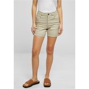 Womens Colorful Stretch Denim Softseagrass Shorts