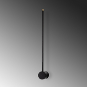 Crna LED zidna lampa o 7 cm Sword – Opviq lights