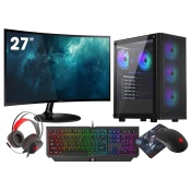 VIST VIST PC Gaming Ryzen 7 7700 - RAM 32GB - RTX 5060 - SSD 1TB M.2 - LCD 27 - W11 Pro, (5000009683)