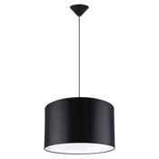 SOLLUX lighting Okrogla črna viseča svetilka O40 cm NOVA 1xE27 15W SL.1406 Sollux Lighting