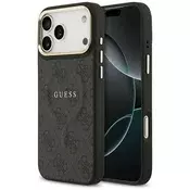 Ovitek Guess Hardcase 4G Classic MagSafe za iPhone 17 Pro - black