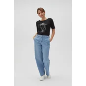 Marisse Womens T-Shirt L-Ts-4610 Black