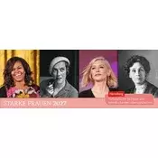 Starke Frauen Premium-Tischplaner 2027 - Tischplaner mit 53 Zitaten und beeindruckenden Lebensgeschichten