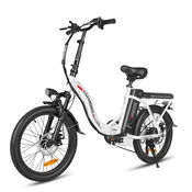 Samebike zložljivo mestno električno kolo CY20 (kolo z 20 naperami, 350 W 36 V 13 Ah), belo