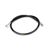 Gladka hidravlična cev s tesnilom - navoj M18x1,5 ravna/90 stopinj (koleno) L-1500 mm DN10-1SN (AK-10-1500; P11P12) 18,0 MPa Waryński