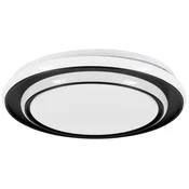 Eglo 902046 - LED stropna svetilka MOSCHELLA LED/24W/230V, premer 40 cm, črna