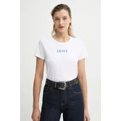Pamucna majica Levis THE PERFECT TEE za žene, boja: bijela, 17369