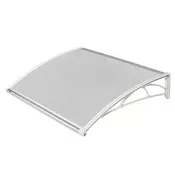 Gutta nadstrešnica za vrata 82x120cm bela baza ploca 6mm prozirna ( 996 )