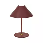 Halo Design 800834 - LED prigušiva punjiva stona lampa HYGGE LED/3W/4000 mAh IP54 bordo