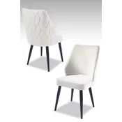 Hanah Home Set stolica Pufi, 48x90x43 cm, 2 komada, Bele