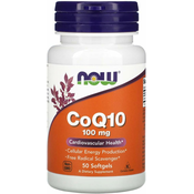 NOW Foods - CoQ10 50 mg, 100 kapsul