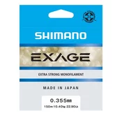 Shimano Exage 300m 0.35mm/10.4kg Steel Grey