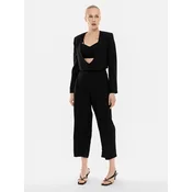 4TAILORS Blazer Ringline črna