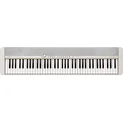Casio CT S1-76 Digitalni stage piano White (Kot novo)
