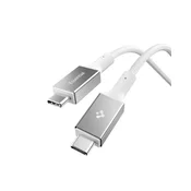 Spigen Essential USB C to USB C 100W Fabric Cable, white EB10015CC
