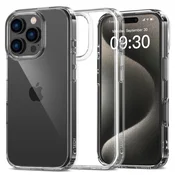 slomart Ohišje Tech-Protect FlexAir Hybrid za iPhone 16 Pro - prozorno
